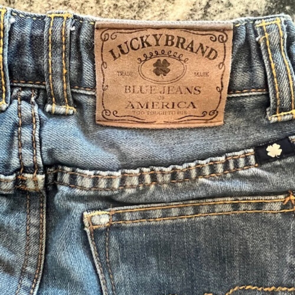 Lucky Brand Billy Straight leg jeans, size 6, for boys‎ classic 5-pocket denim